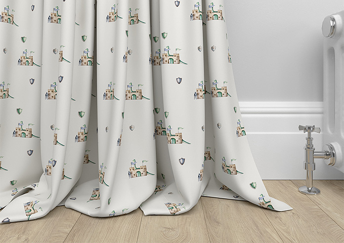 Jurassic Joust, Castle Guard Knightly - Made to Measure Curtains - Image 6